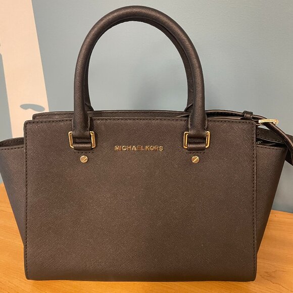 mk selma saffiano